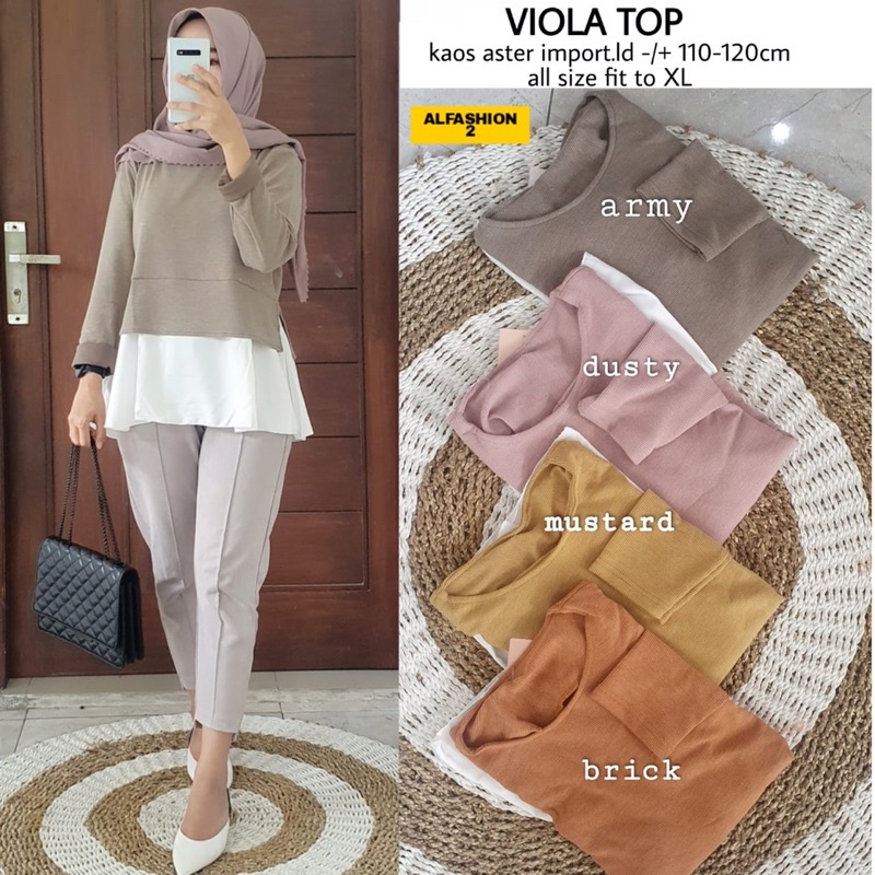 Viola top by ALFASHION