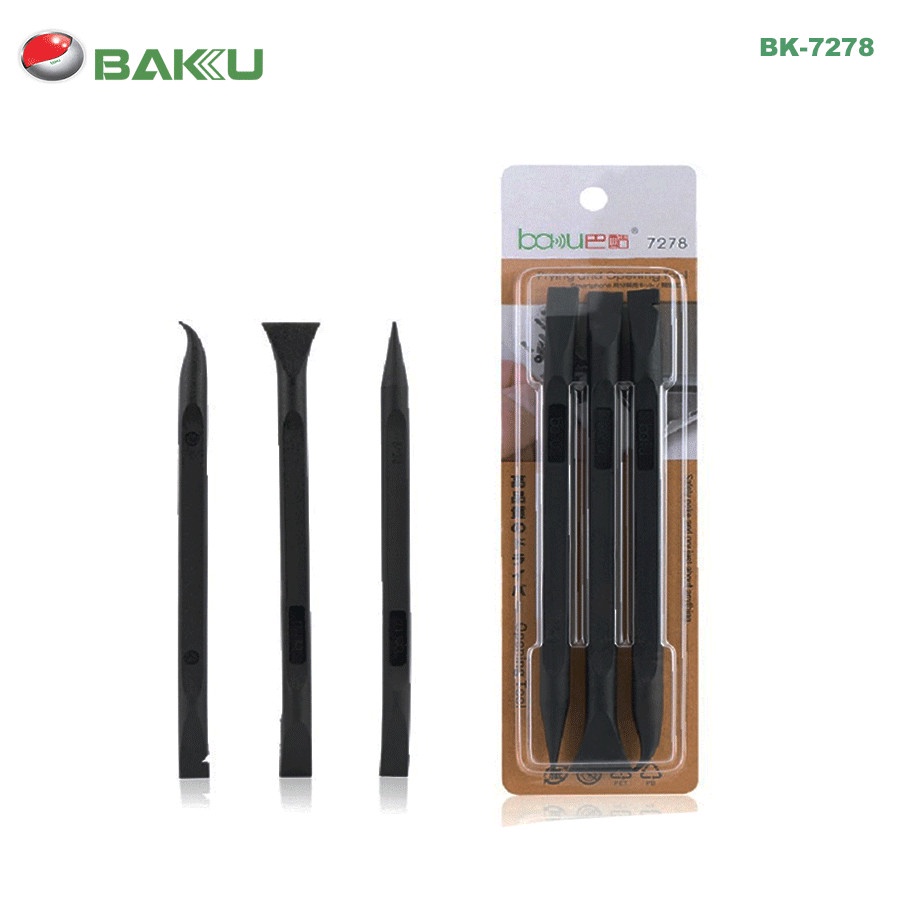 Baku BK-7278 3 in1 Heavy-duty Spudger Opening Tools / Congkelan LCD