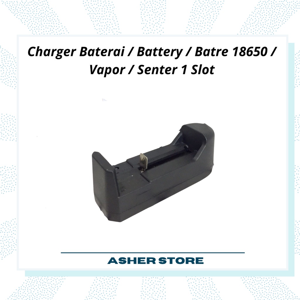 charger BATERAI Battery Batre 18650/ vapor/ senter