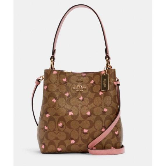 Tas Coach 3238 IMSDB Love Flower Town Bucket Bag Small