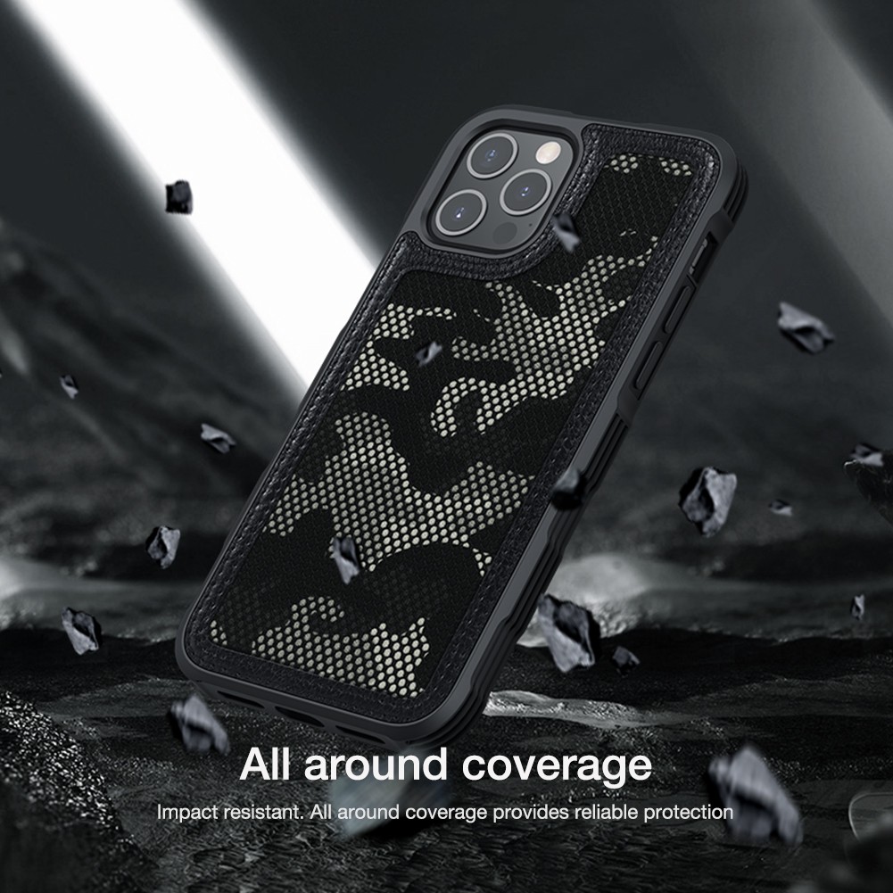 Hard Soft Case Apple iPhone 12 / 12 Pro 6.1 Nillkin Camo Case Original