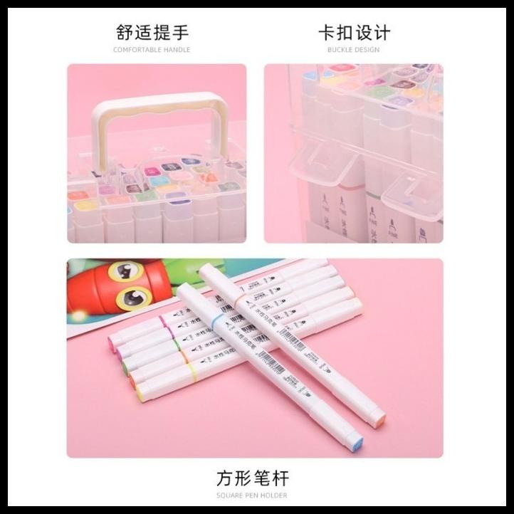 

Double Marker Set Wipe Clean Marker Set Spidol Anak
