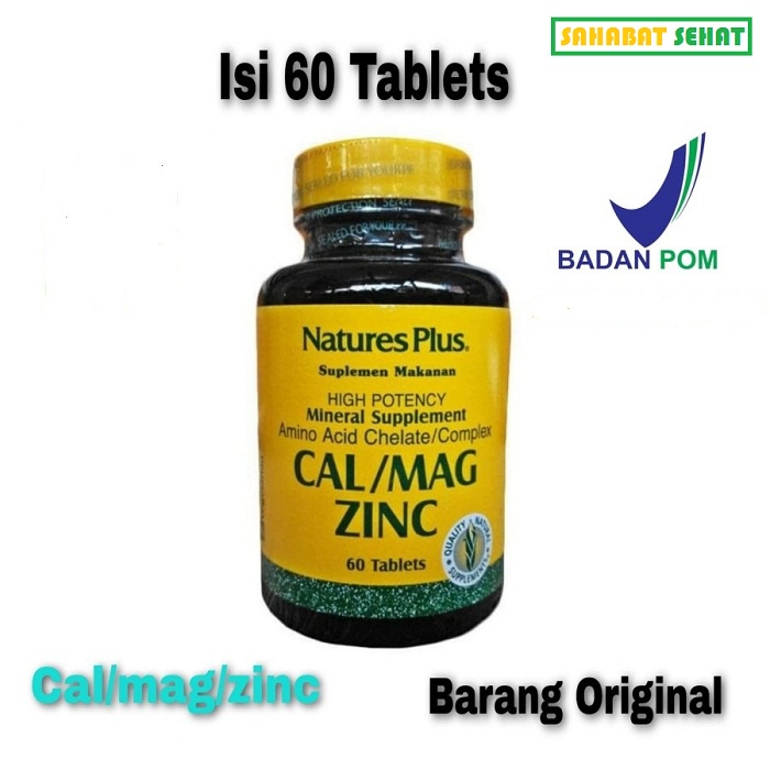 NATURE'S NATURES NATURE Plus CAL/MAG/ZINC / Calmagzinc 60 tablets