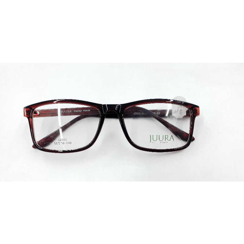 Kacamata Juura Unisex Full Frame J2003 Col.2 (Brown)