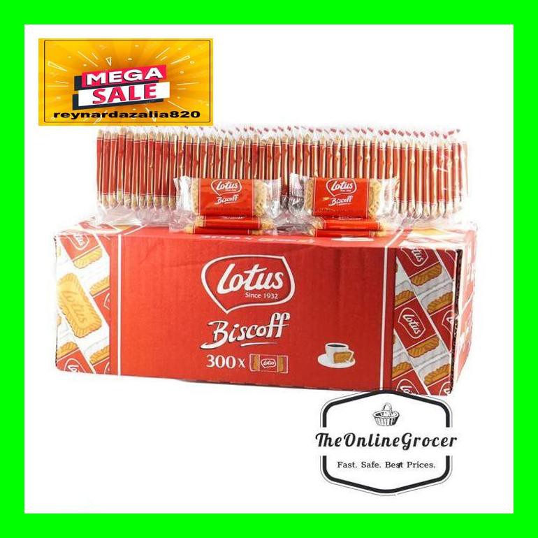 

Chrnar Promo - Lotus Biscoff Caramelised Biscuits Isi 50 Bungkus Chch50D