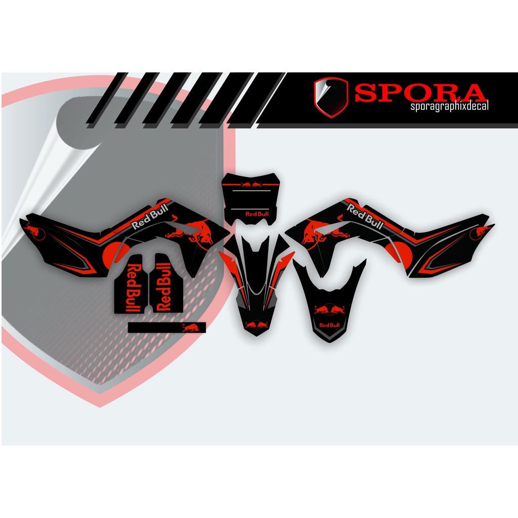DECAL REDBULL CRF