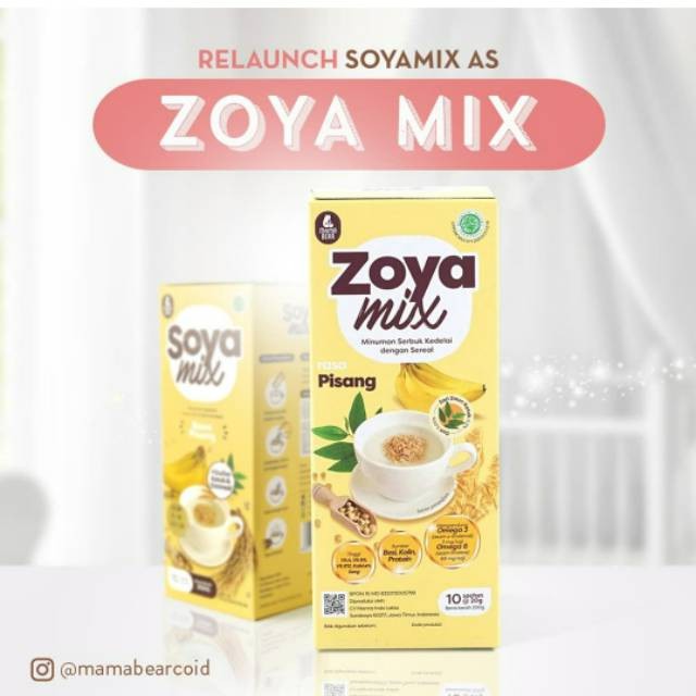 Mamabear Zoya mix banana 200gr / Pelancar Asi MAMA BEAR