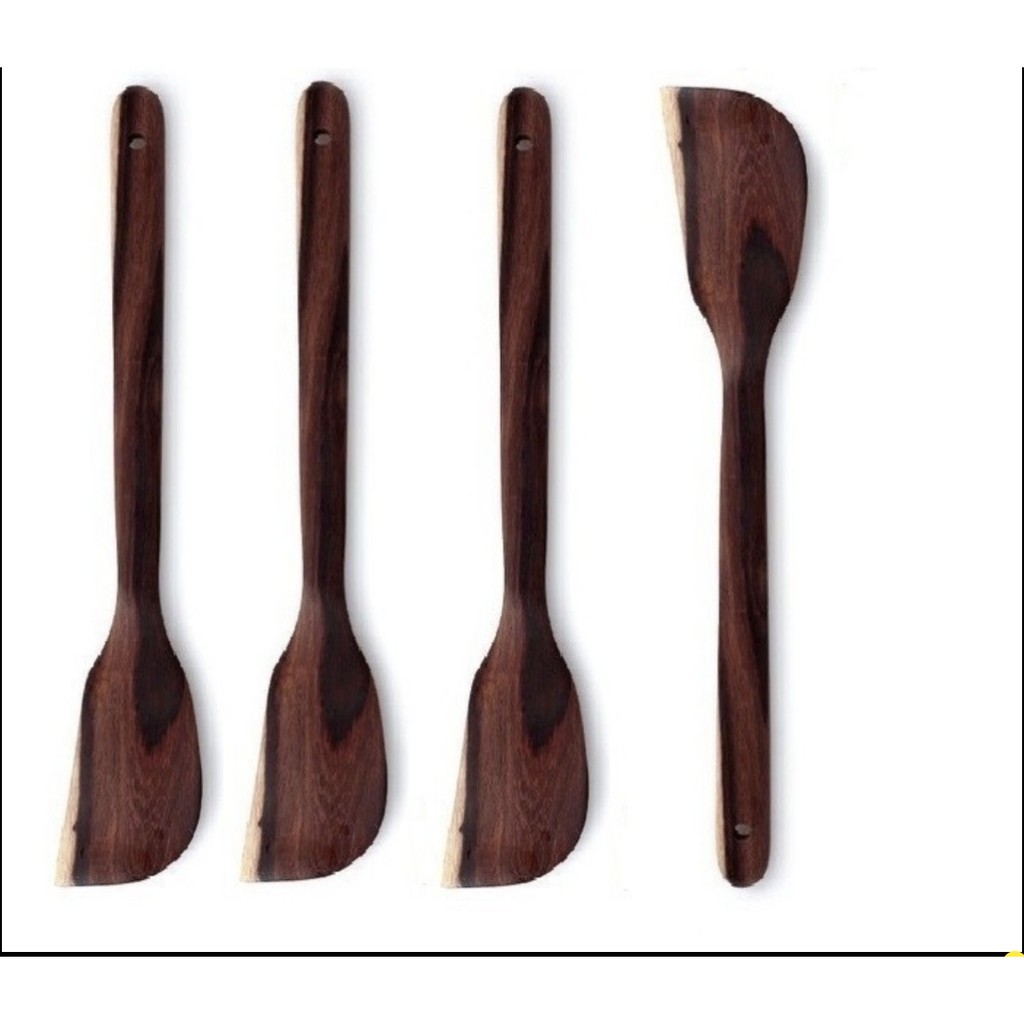 SK13 - SUTIL OVAL / Sodet / Spatula Kayu SONOKELING P30 ASLI PENGRAJIN