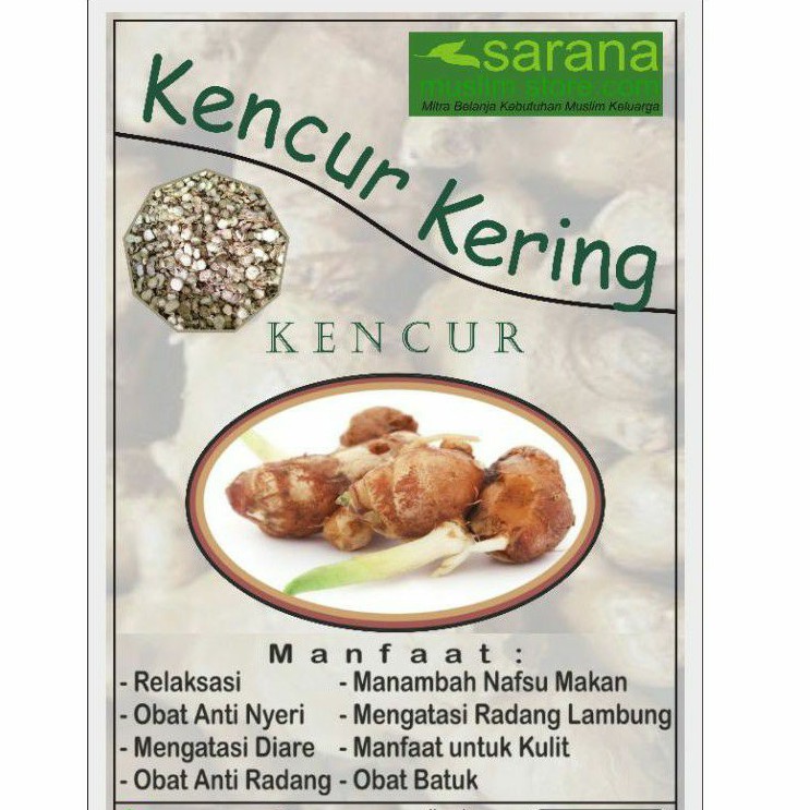 

Kencur Kering 500gr Asli Banyak Manfaat