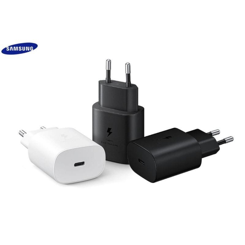 A_     Travel Adaptor Kepala Charger Samsung Galaxy A80 Z Fold 3 Z Flip 3 USB-C 25W EP-TA800