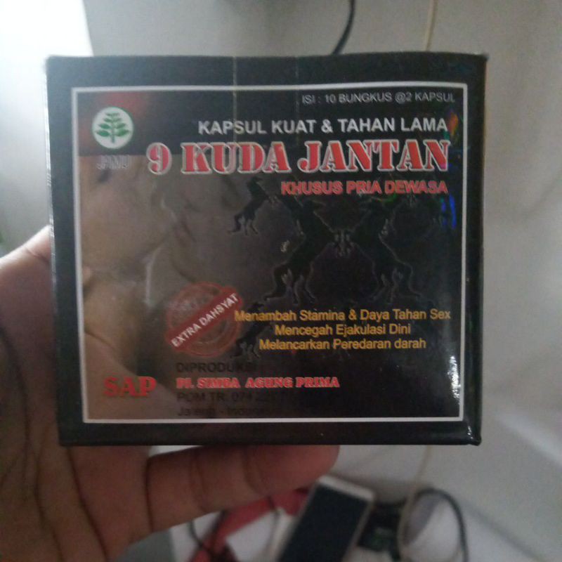 kapsul 9 kuda jantan