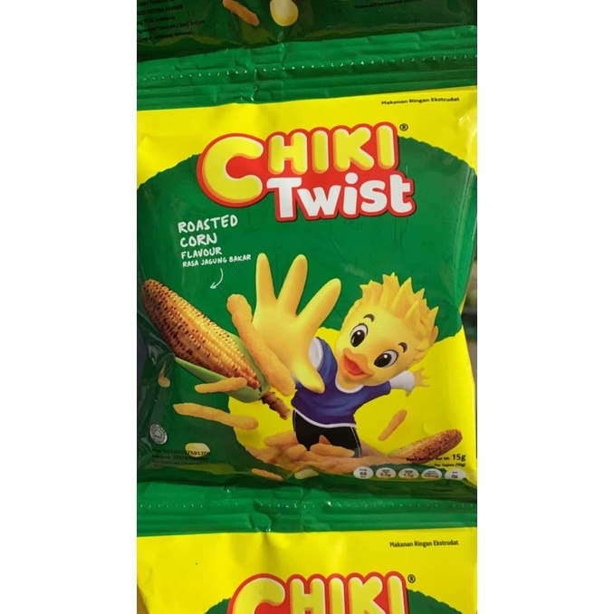 

Chiki Twist Jagung Bakar (chetoz) - 1 renceng