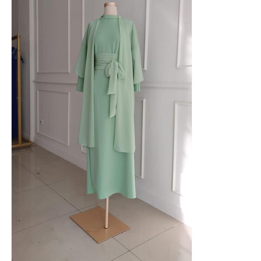 ➨ 626#Bolero+obie+dress/dress muslim/fashion wanita/gamis wanita ♀