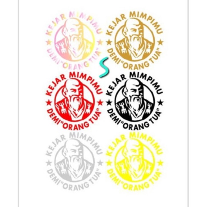 

STICKER ORANGTUA STICKER CUTTING
