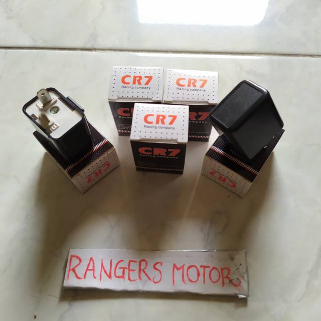 FLASHER SEN CR7 FLASHER LED BISA DI ATUR KEDIP CEPAT NMAX-AEROX-PCX-LEXI-BEAT-VARIO-