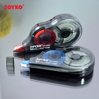 Tipex Kertas Joyko CT-522 Panjang 12 Meter - Correction Tape Pita Tipe-X Koreksi Tulisan