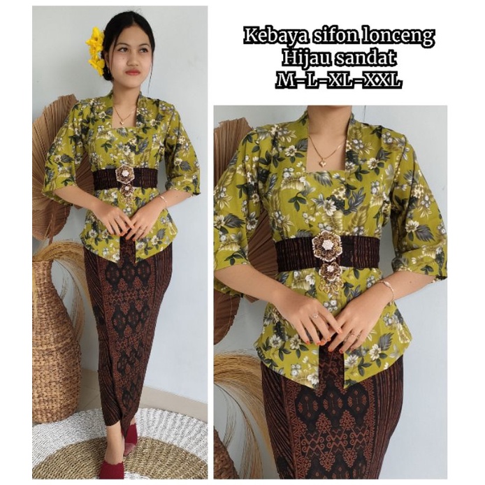 KEBAYA SIFON LONCENG