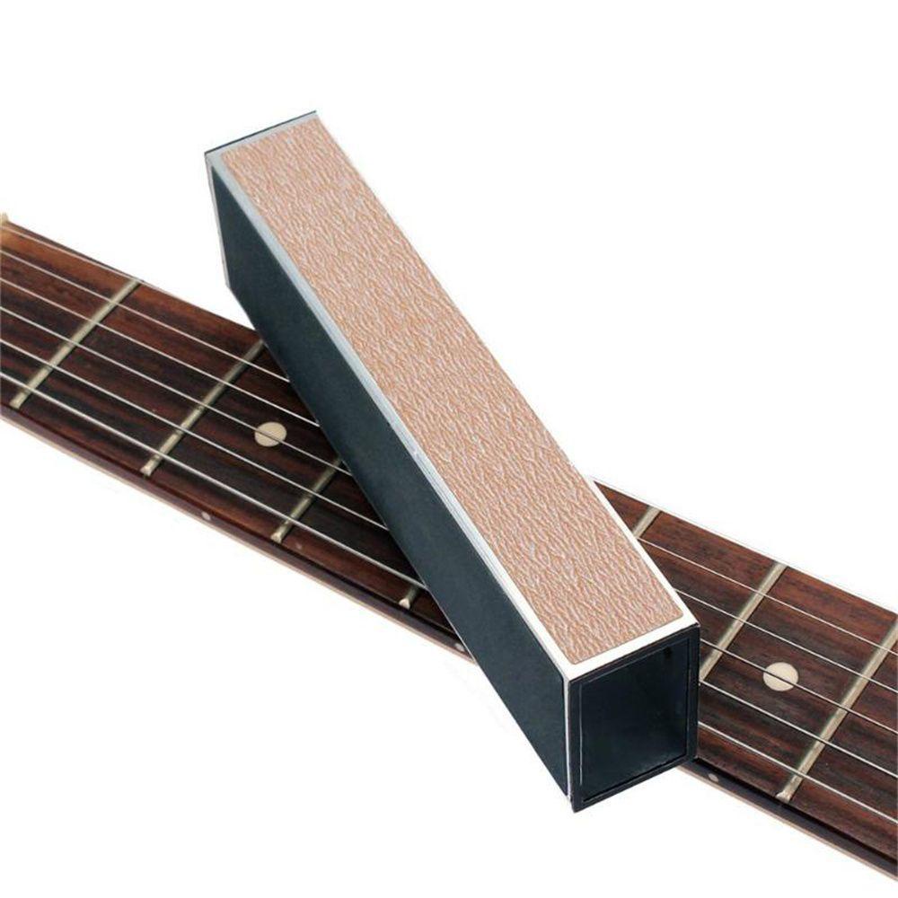 Lanfy Alat Perata Fret Gitar Luthier Bagian Gitar Luthier Tool Repair Tools Alat Musik Leveling Amplas Balok