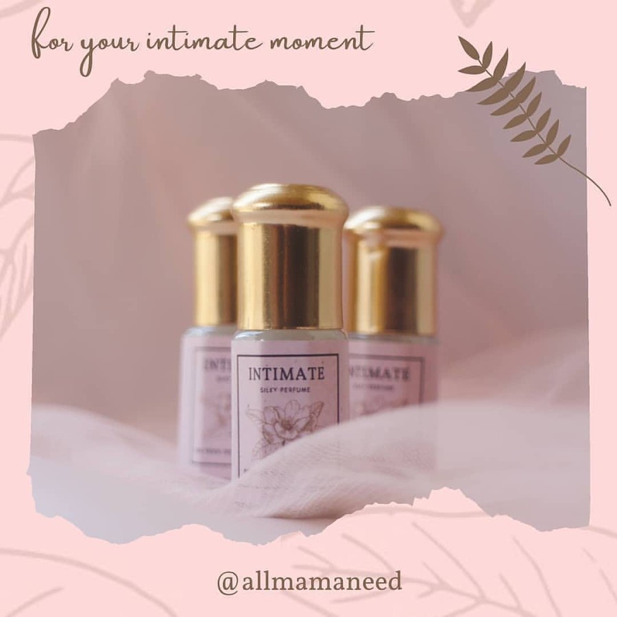 Allmamaneed Intimate Silky Parfume Original Parfum Wanita non alcohol alkohol