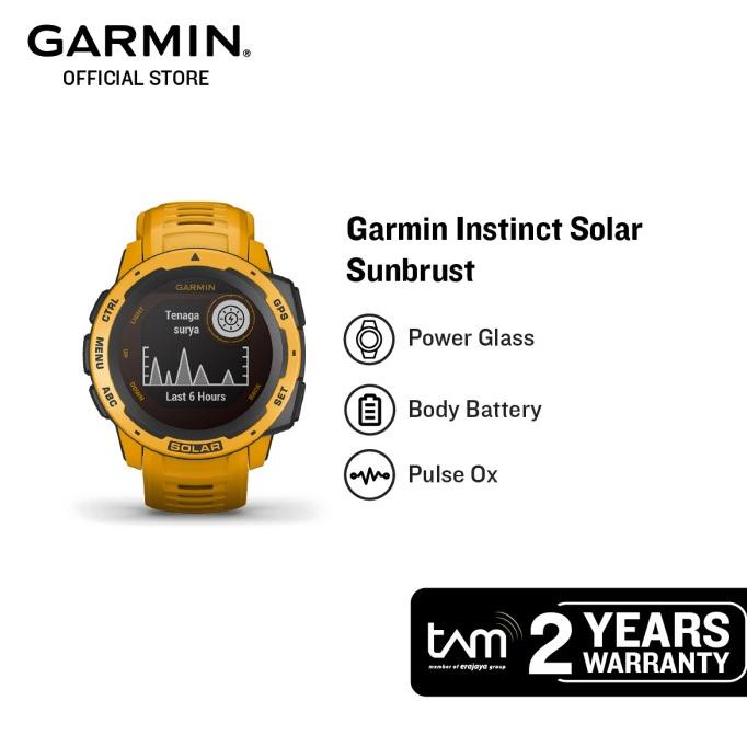 Garmin Instinct Solar Sunburst