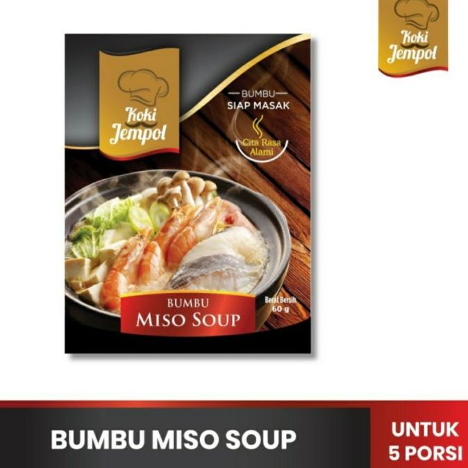 

Bumbu Miso Soup Koki Jempol