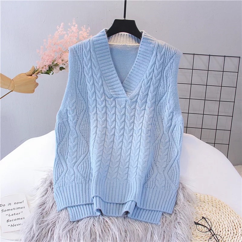 Premium Vest Knit Impor, Rompi Rajut Premium