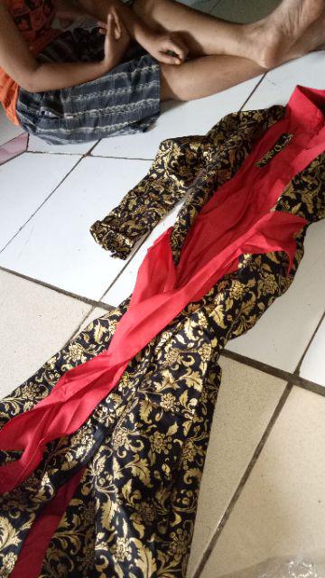 Maura Couple - Sania Ruffle Batik Couple Ori Ndoro Jowi Dnt Garansi Termurah Shopee- Maheswari Kg039