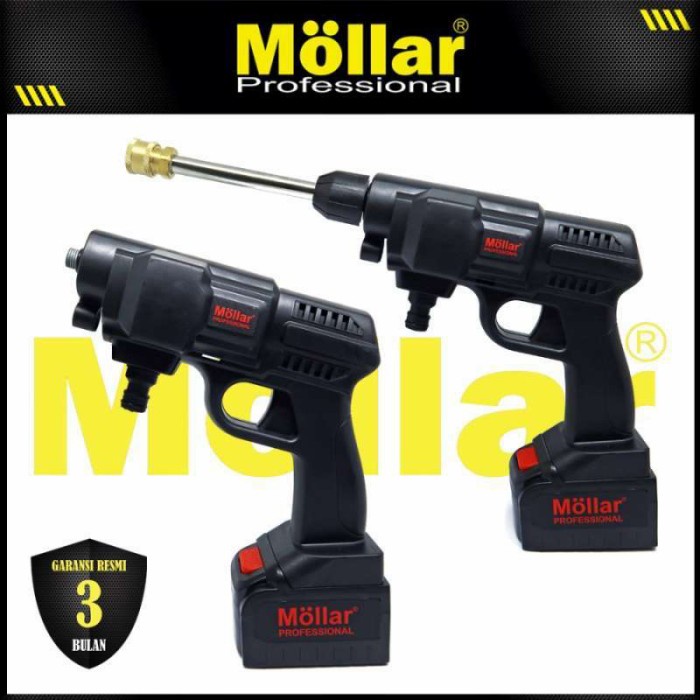 Promo MOLLAR JET CLEANER CAS BATERAI CORDLES 24V ALAT MESIN CUCI MOBIL MOTOR Limited