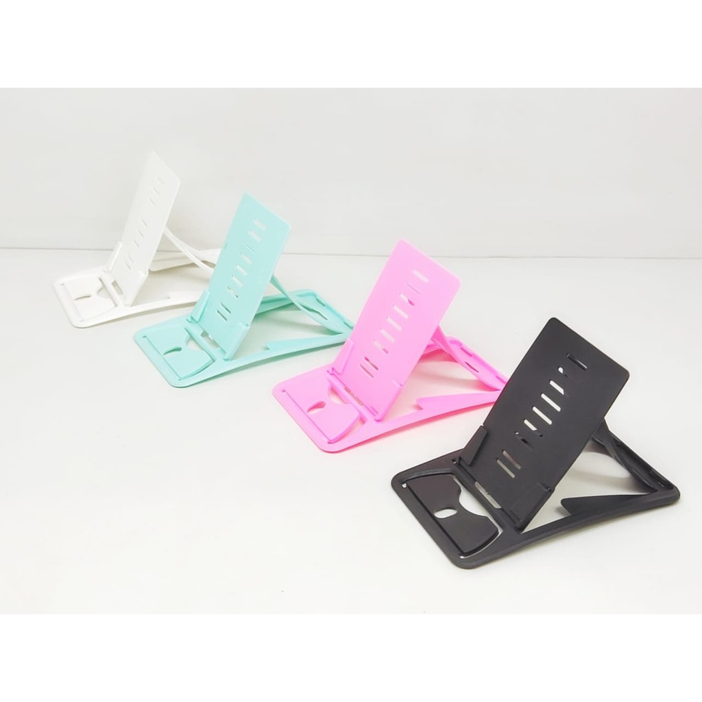 CARD PHONE Stand Holder Universal Dudukan Hp Super Slim dan Praktis Warna RANDOM