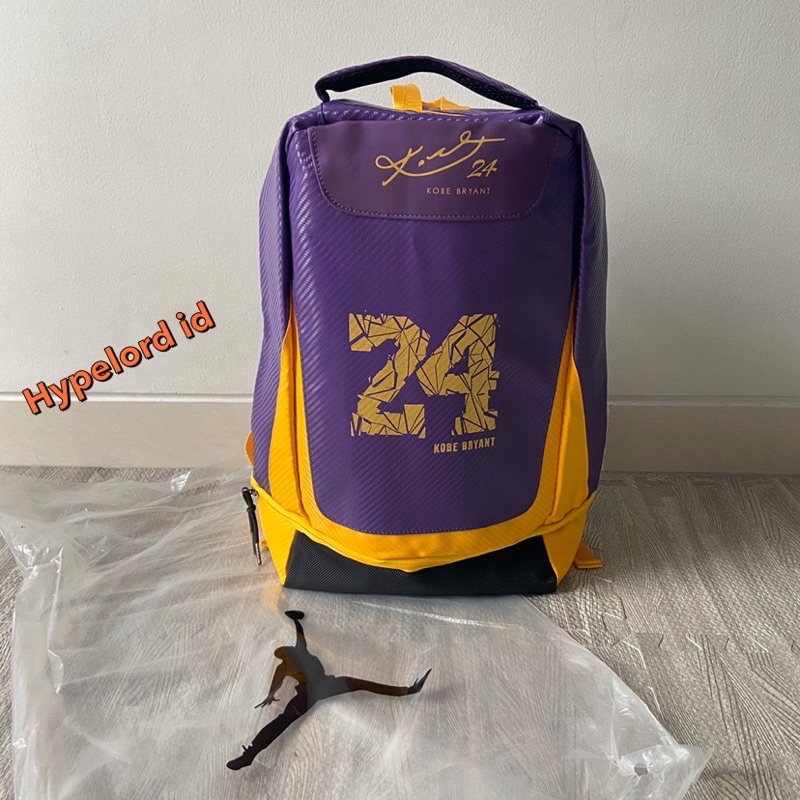 Tas Ransel / Bagpack / Backpack Jordan Signature 24 Kobe Purple / Ungu