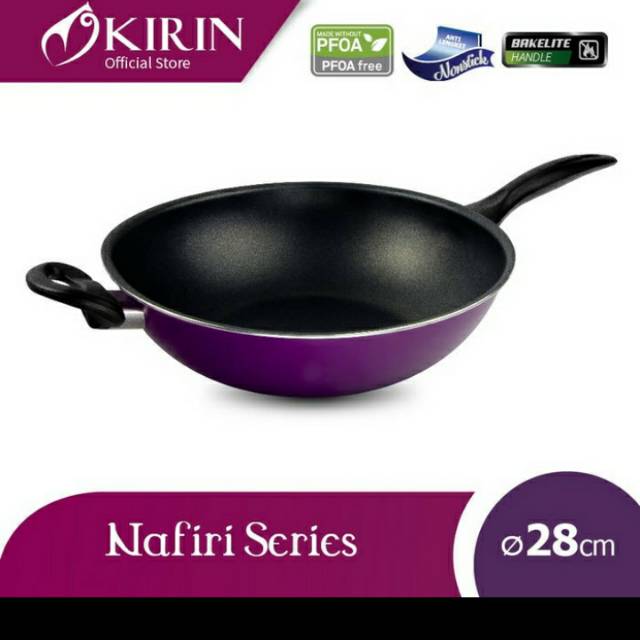 Wajan penggoreng Wok pan Kirin 28cm 2,3mm