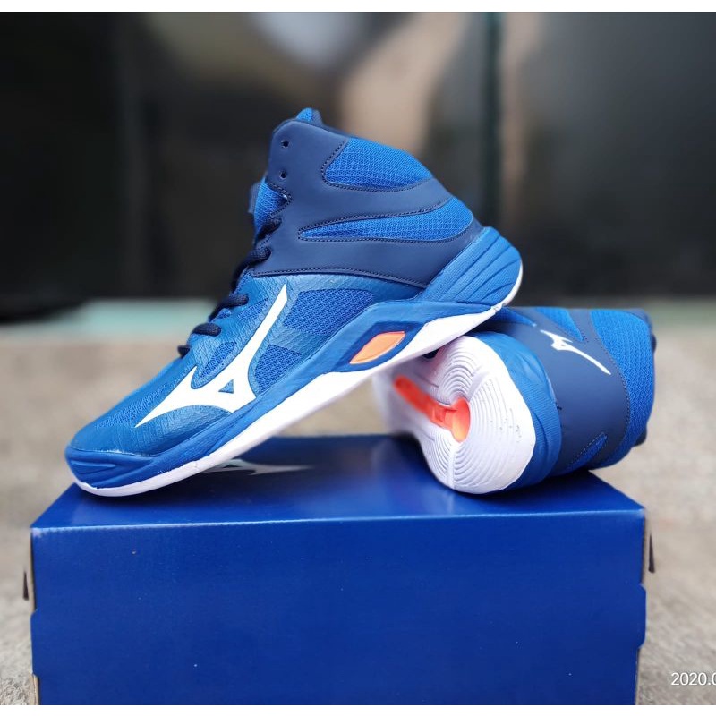 Sepatu Olahraga/Sepatu Voli Mizuno thunderbalde2/Sepatu Voly Volly Ball/Sepatu Lari/Sepatu Running