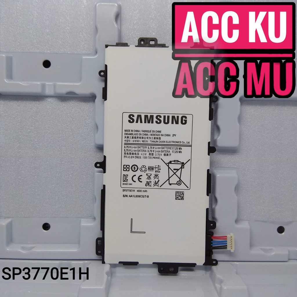 BATERAI SAMSUNG N5100 BATTERY SAMSUNG TAB NOTE 8.0 SP-3770E1H ORIGINAL