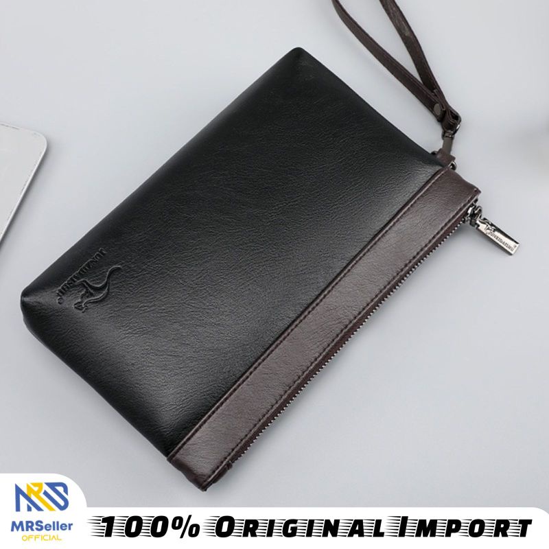 JUNZIDAISHU Dompet Clutch Handbag Kulit Import Premium Pria Wanita 3015