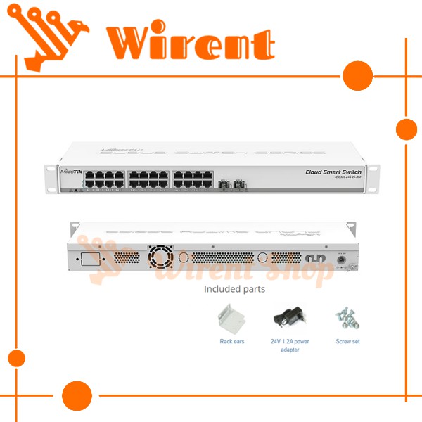 MikroTik CSS 326 24G 2S+ RM CSS326-24G-2S+RM