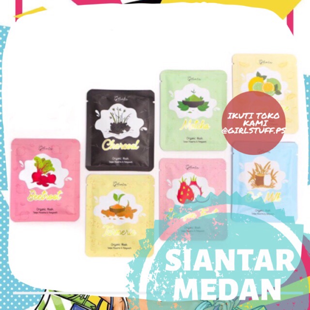 GSP 15 GRAM MASKER WAJAH ORGANIK BUBUK BY LEA GLORIA ORIGINAL SIANTAR MEDAN