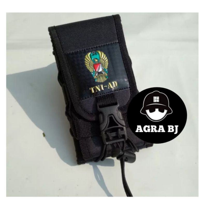 SARUNG HP TNI AD / TEMPAT SARUNG HANDPHONE TNI AD / SARUNG HP TACTICAL TERBARU