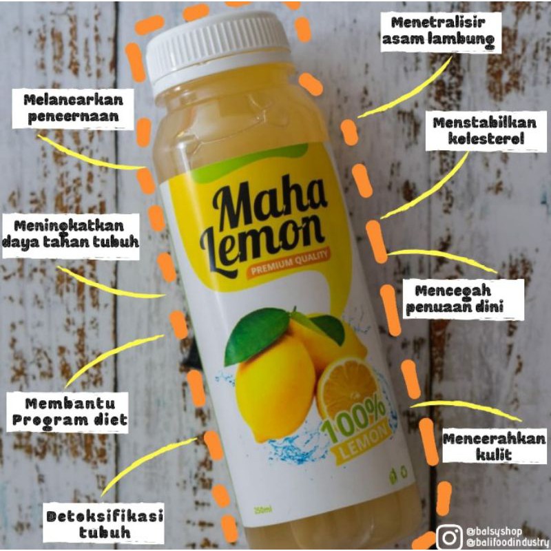 

Maha Lemon Madu 500ml