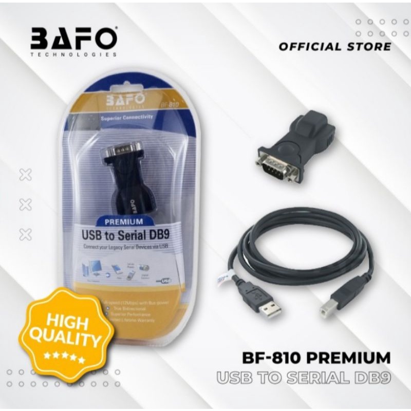 USB to serial bafo DB9 / kabel USB to serial adapter DB9