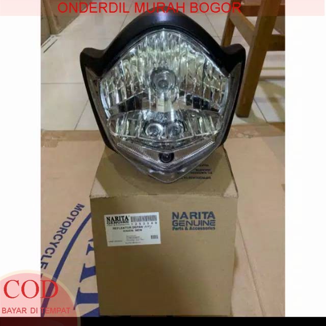 Reflektor Lampu Depan Set Yamaha Vixion Old