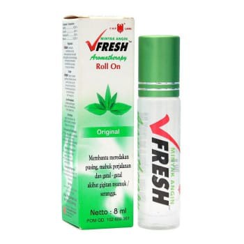 VFresh Roll On / Minyak Angin / Mabuk Perjalanan / Mual