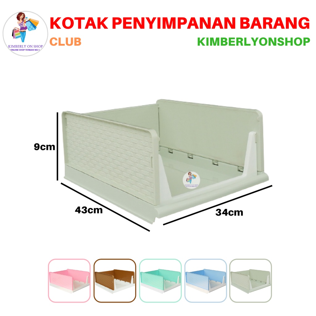 Kotak Rak Serbaguna Smart Organizer Tempat Penyimpanan Barang Club