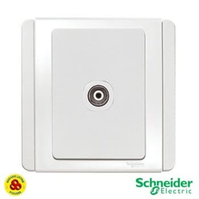 SCHNEIDER STOP KONTAK TV NEO E3031TV_WW 1G 75OHM WHITE