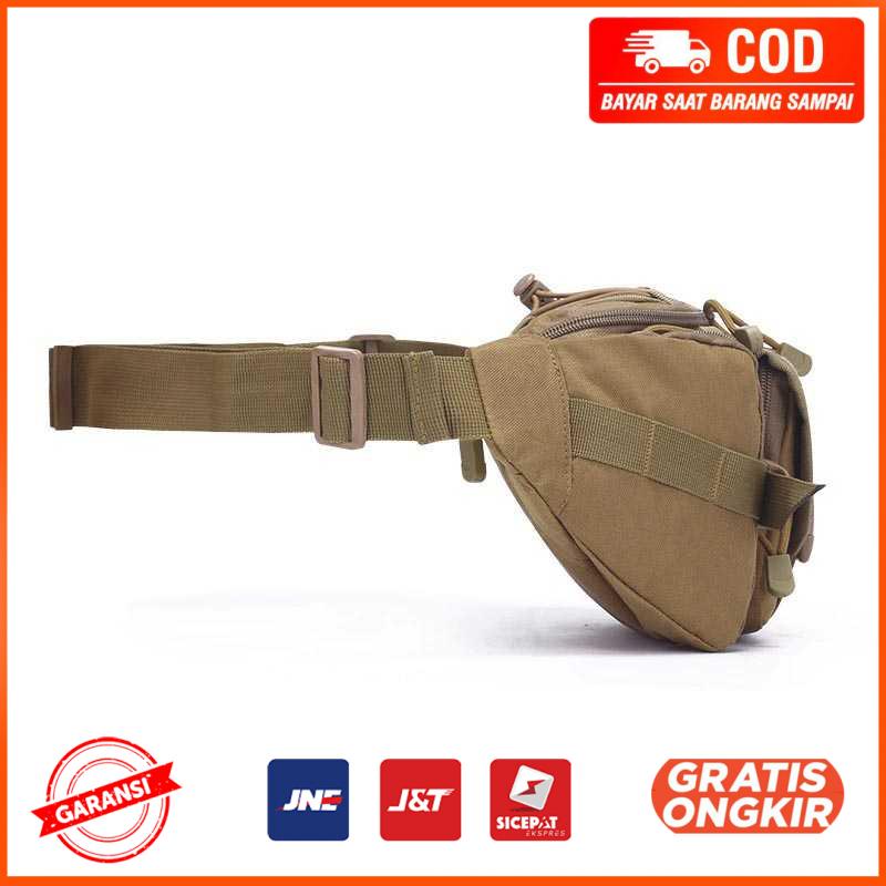 Tas Pinggang Tactical Waistbag Waterproof - EF1952