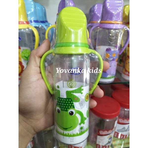 Paket Lengkap Botol Susu Slim+Botol+Nipple+Gagang+Sedotan Straw 250Ml BPA Free