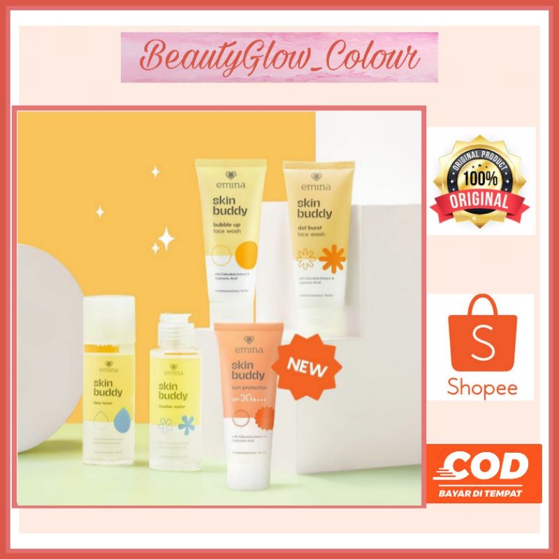 EMINA SKIN BUDDY DOT BRUSH BUBBLE UP EMINA FACE SCRUB APPRICOT JAM