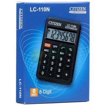 Kalkulator merk CITIZEN LC-110N /  LC 110 N CALCULATOR MINI Citizen Kalkulator / Calculator mini LC-110N