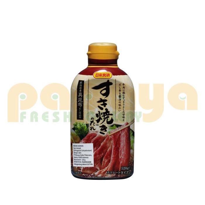 

Eness Nihon Shokken Onikuga Oishi Sukiyaki No Tare 520 Ml