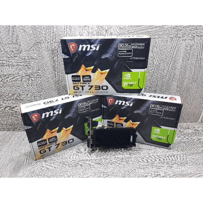 Vga Nvidia Gt730 2Gb Ddr3 Merk MSI