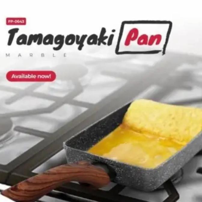 Cypruz Tamagoyaki pan/Wajan pembuat omellet/wajan kotak FP-0643